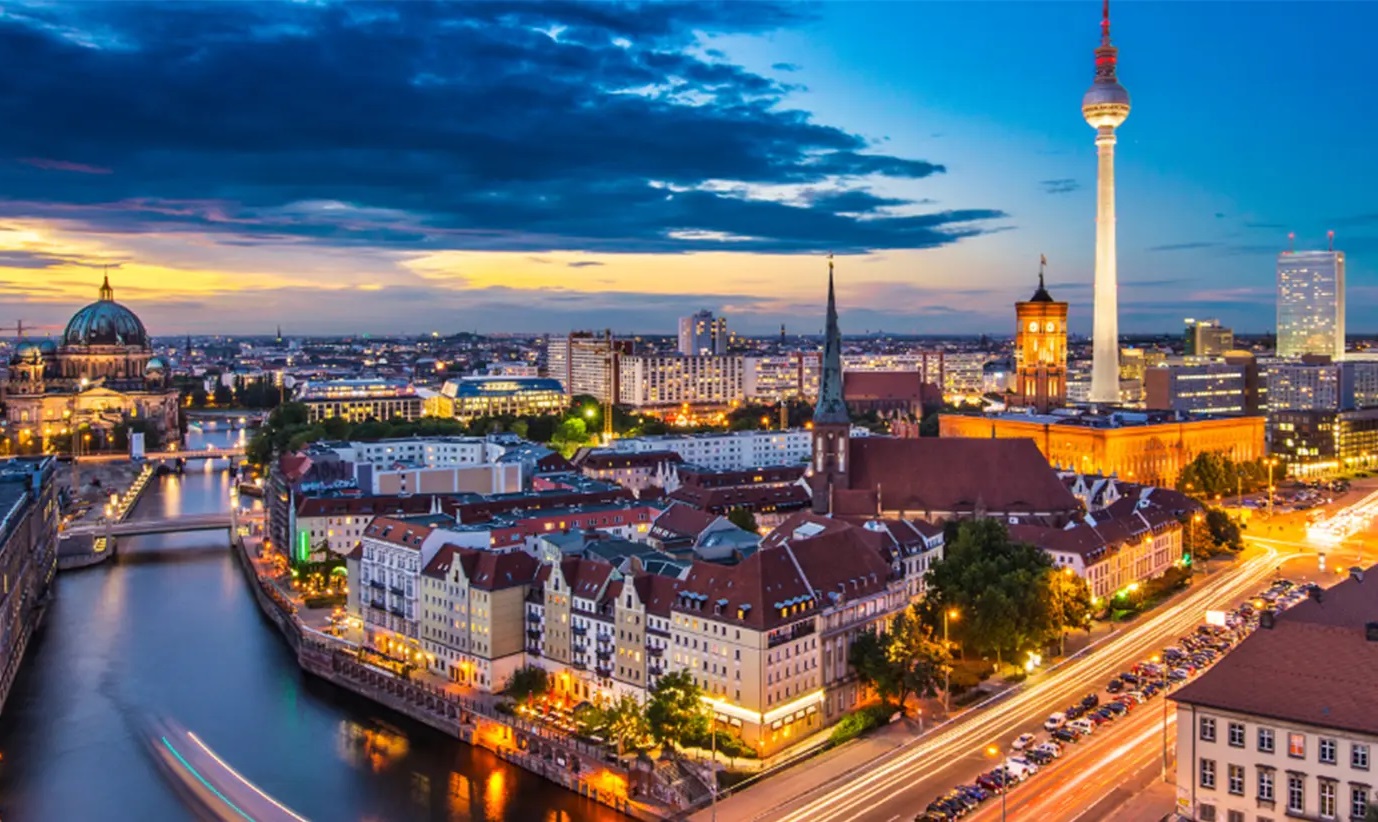 Berlin city skyline