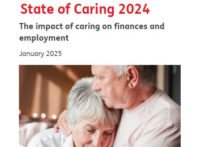 Cover of State of Caring 2024: The impact of caring on finances and employment report